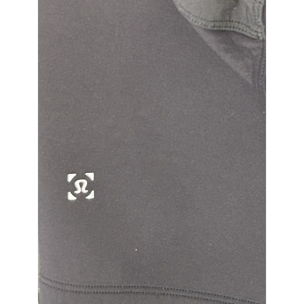 Lululemon Athletic Shorts Men's Black Anti-Gravity Luon Elastic Waist Size L - Picture 3 of 4